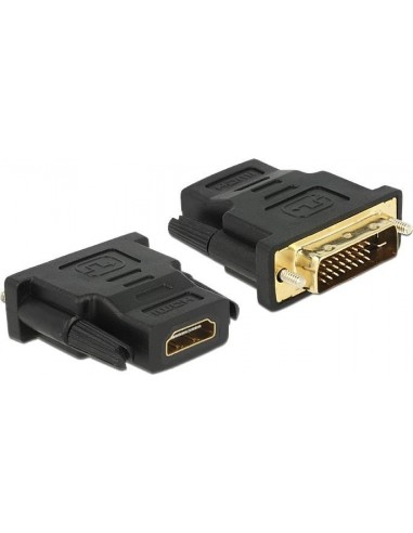 DeLOCK Adapter DVI 24 + 1 male HDMI female (65466)