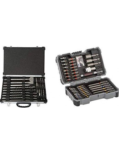 Makita drill chisel set D-42444 SDS +, 17-piece, chisel and drill set (D-42444)