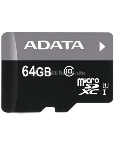 ADATA microSDXC UHS-I 64 GB, memory card (AUSDX64GUICL10-RA1)