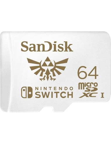 SanDisk Nintendo Switch 64GB microSDHC, Memory Card (SDSQXAT-064G-GNCZN)