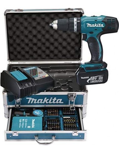 Makita Cordless Hammer DHP453RFX2, 18Volt (DHP453RFX2)