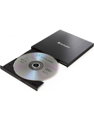 Verbatim External Slimline, Blu-ray burner (43889)