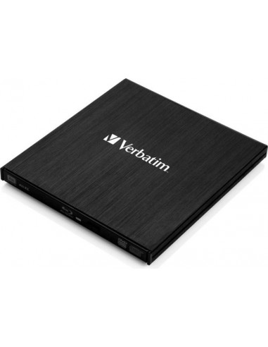 Verbatim External Slimline USB 3.0 Blu-ray burner, external Blu-ray burner (43890)