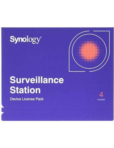 Synology 4x Camera Pack, Surveillance Accessories (DEVICE LICENSE (X 4))