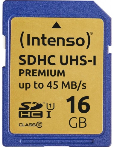 Intenso SDHC 16 GB Class 10 UHS-I, memory card (3421470)