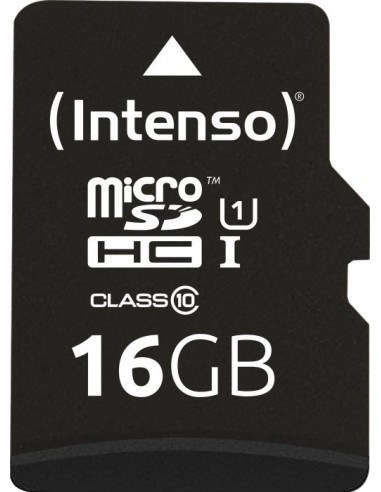 Intenso microSDHC 16 GB Class 10 UHS-I, memory card (3423470)