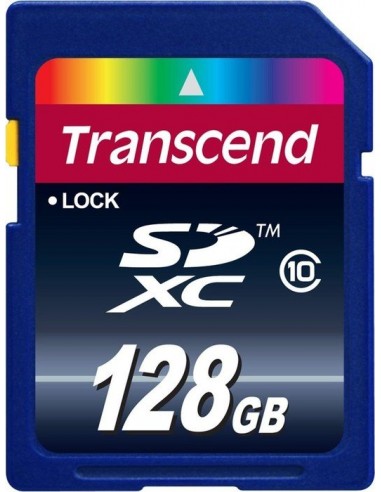 Transcend 128GB SDXC, Memory Card (TS128GSDXC10)