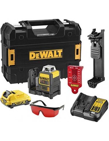 DeWalt Line laser 2x360 ° DCE0811D1R, 10,8Volt, cross line laser (DCE0811D1R-QW)