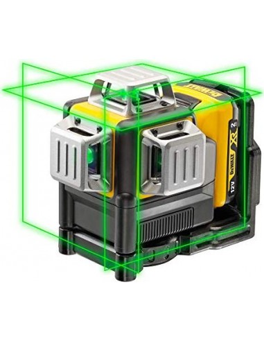 DeWalt Multi line laser 3x360 ° DCE089D1G QW, 10,8Volt, cross line laser (DCE089D1G-QW)