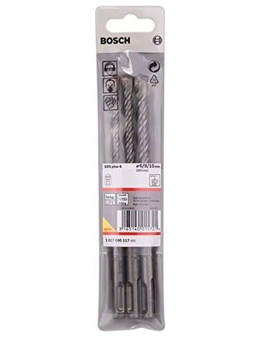 Bosch Hammer drill set SDS-plus-5, 3-part (1617000117)