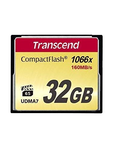 Transcend CompactFlash Card 32 GB memory card (TS32GCF1000)