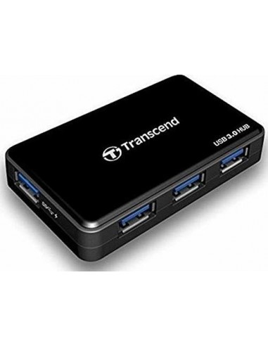 Transcend USB 3.0 4-Port Hub, USB Hub (TS-HUB3K)