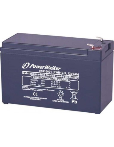 PowerWalker 12V/9Ah VRLA Accu PWB12-9