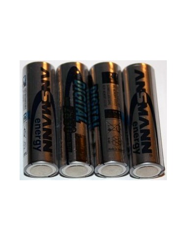 1x4 Ansmann NiMH rech. battery 2850 Mignon AA 2650 mAh DIGITAL