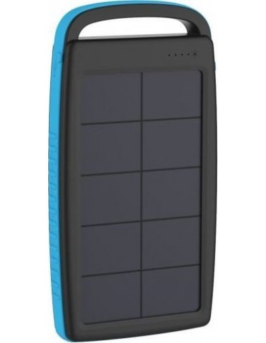 Xlayer Powerbank PLUS Solar Black/Blue 20000mAh