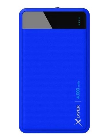 Xlayer Powerbank Colour Line Blue 4000mAh