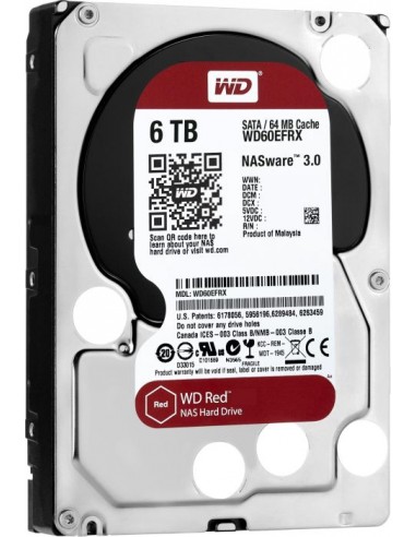 WD Red 6 TB HDD (WD60EFAX)