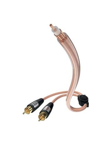 in-akustik Star II Subwoofer Cable Y Cinch - 2x Cinch 5,0 m