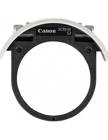 Canon filter holder for drop in filter 52mm