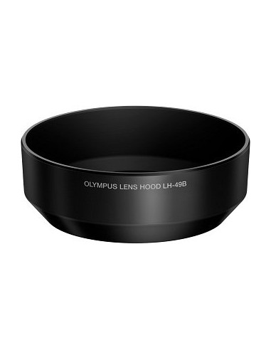 Olympus LH-49B Lens Hood for M2518 black