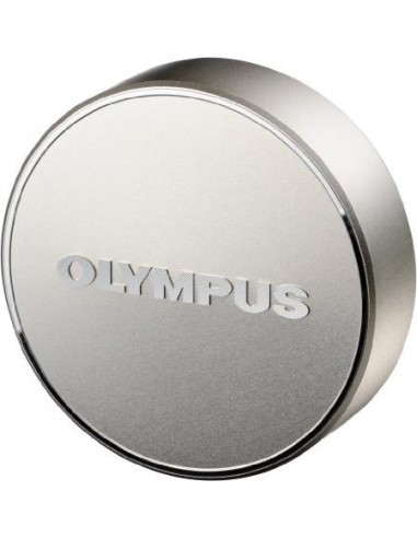 Olympus LC-61 Lens Cap for M7518 silver metal