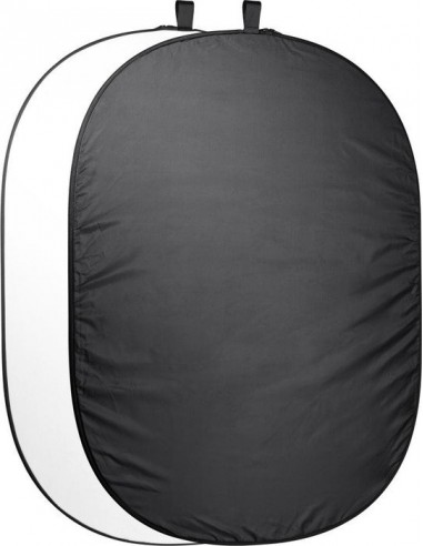 walimex Foldable Background 200x230cm black/white