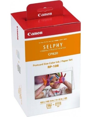 Canon RP-108 10x15 cm Color Ink/Paper Set (108 sheets)