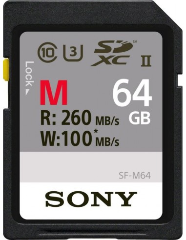 Sony SDXC Professional      64GB Class 10 UHS-II