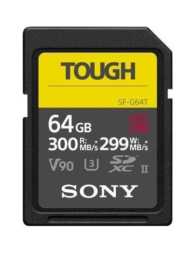 Sony SDXC Pro Tough         64GB Class 10 UHS-II U3