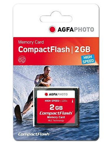 AgfaPhoto Compact Flash      2GB High Speed 120x MLC