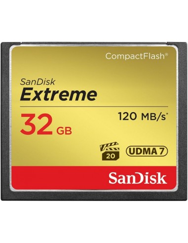 SanDisk Extreme CF          32GB 120MB/s UDMA7   SDCFXSB-032G-G46