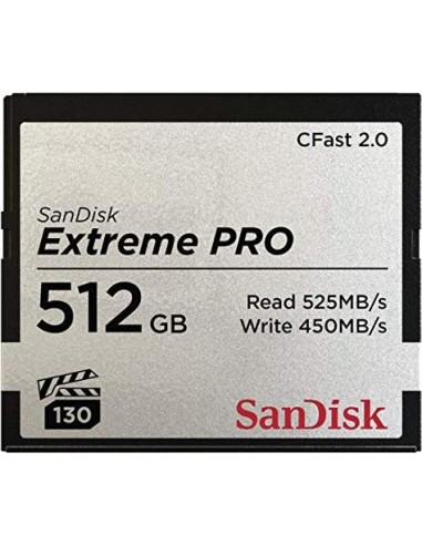 SanDisk CFAST 2.0 VPG130   512GB Extreme Pro     SDCFSP-512G-G46D