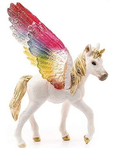 Schleich bayala            70577 Winged Rainbow Unicorn, Foal