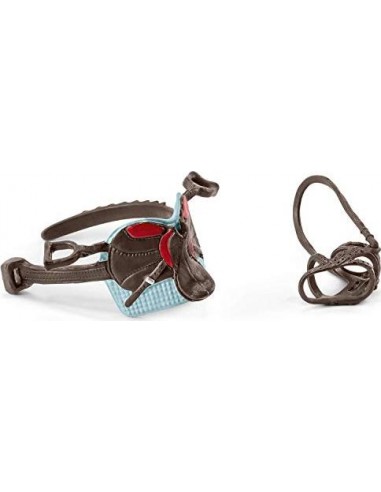 Schleich Horse Club        42489 Saddle - Bridle Hannah - Cayenne