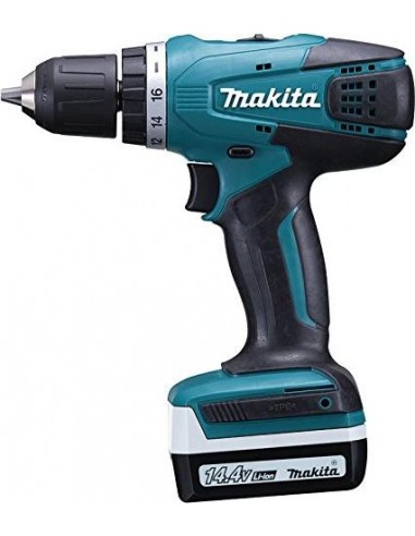 Makita DF347DWE + 2x 1,5 Ah Accu Cordless Drill Driver with Case