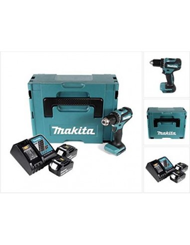 Makita DDF485RFJ 2x 3.0 Ah 18V Cordless Drill Driver