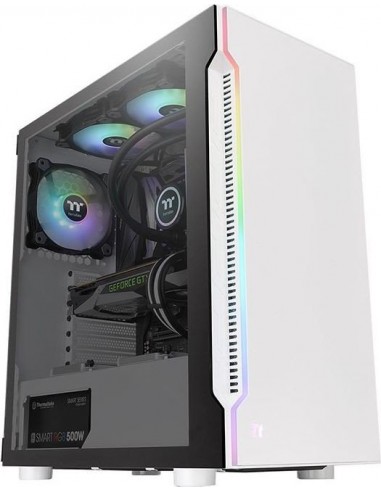 H200 TG Snow RGB, tower case