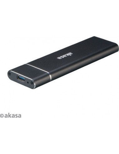 Akasa external USB 3.1 SSD M.2 aluminum housing - black