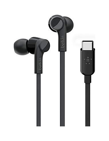 Belkin Rockstar In-Ear Headphone USB-C Connector bl. G3H0002btBLK