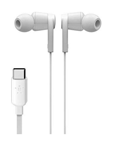 Belkin Rockstar In-Ear Headphone USB-C Connector wh. G3H0002btWHT