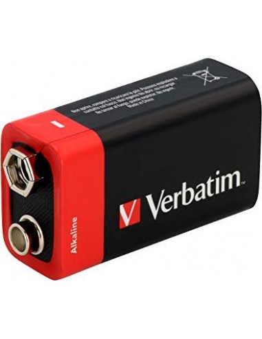 Verbatim Alkaline battery 9V-Block 6 LR 61           49924