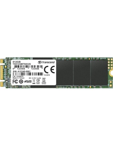 Transcend SSD MTS832S      512GB M.2 SATA III