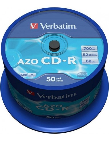 1x50 Verbatim Data Life Plus CD-R 80, 52x Speed, Spindle