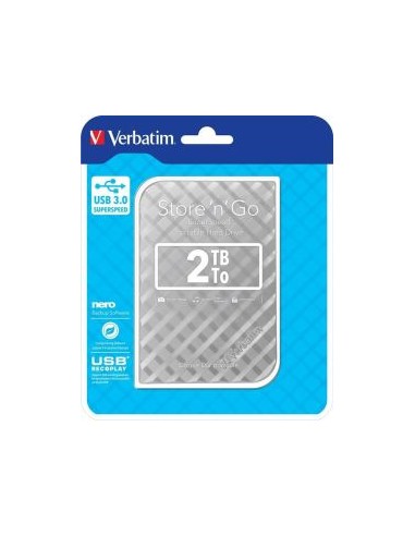 Verbatim Store 'n' Go USB 3.0 2TB hard drive (53198)