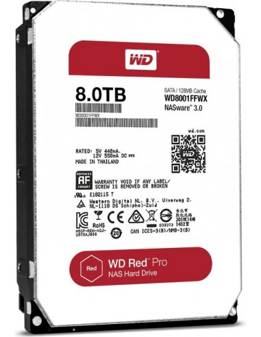 WD Red Pro 8TB, hard drive (WD8003FFBX)