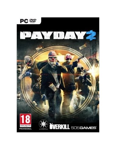 Payday 2 PC (No DVD Steam Key Only)