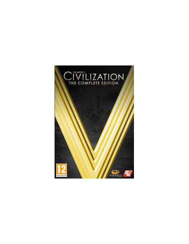 Sid Meier's Civilization V: The Complete Edition PC (No DVD Steam Key Only)