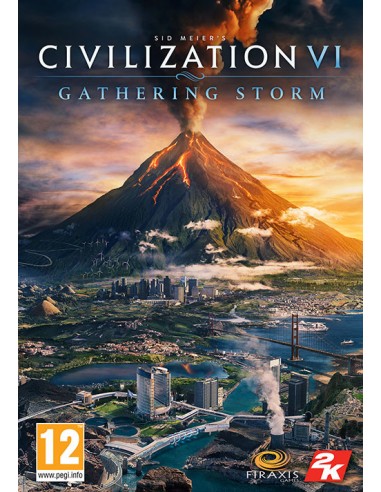 Sid Meier's Civilization VI: Gathering Storm [DLC] PC (No DVD Steam Key Only)