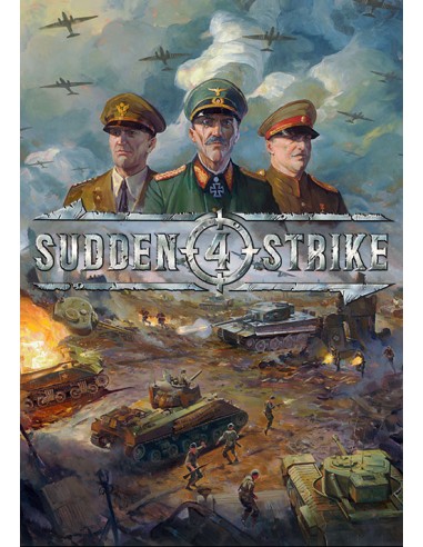 Sudden Strike 4 PC (No DVD Steam Key Only)