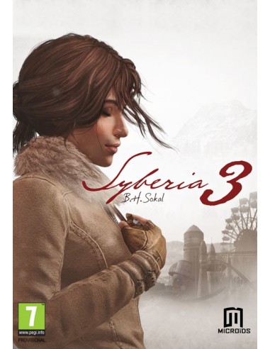 Syberia 3 PC (No DVD Steam Key Only)